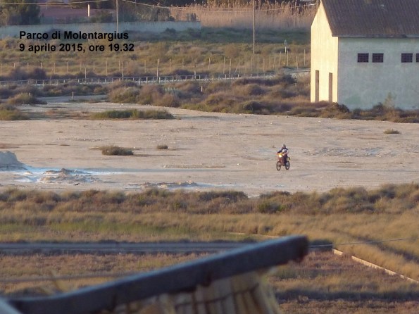 motocross nel parco naturale regionale “Molentargius – Saline” (9 aprile 2015)