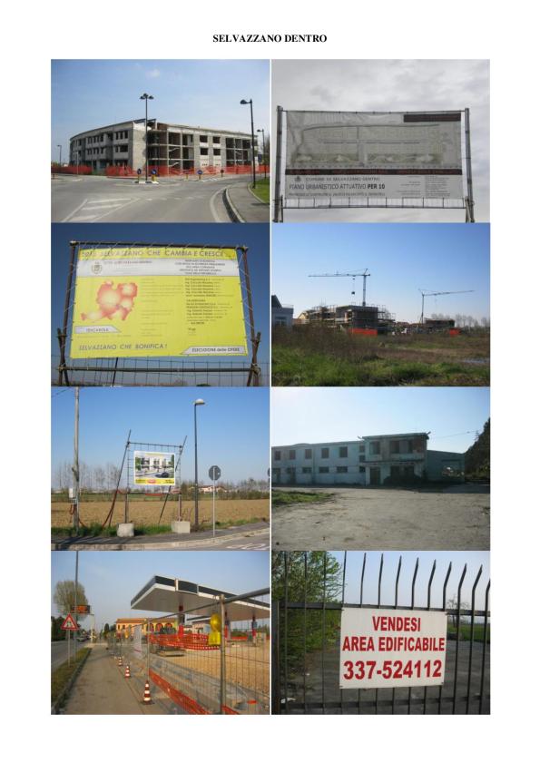 Selvazzano, complessi edilizi invenduti