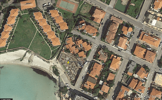 Golfo Aranci, foto aerea (4 luglio 2014) dell'area