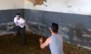 Villacidro, lancio della Pecora (fotogramma da video)