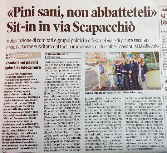 Il Mattino di Padova, 27 settembre 2015
