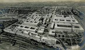 Milano, stabilimento Pirelli Bicocca (da www.fondazionepirelli.it)