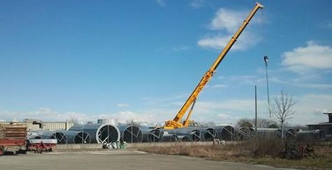 elettrodotto Udine-Redipuglia, cantiere (foto Il Messaggero Veneto)