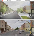 Cagliari, piano particolareggiato centro storico, Viale Italia&nbsp;(rendering)