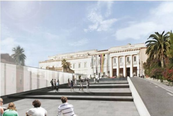 Cagliari, piano particolareggiato centro storico,zona Via San Giorgio (rendering)