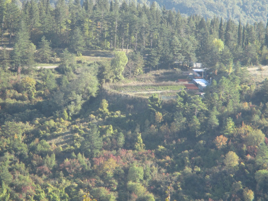 Calenzano, Le Croci, poligono di tiro a segno