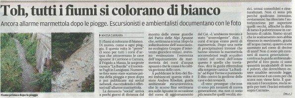 Il Tirreno, 6 ottobre 2015