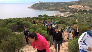 Cagliari, Sella del Diavolo, Giornata nazionale del Trekking Urbano (31 ottobre 2015)