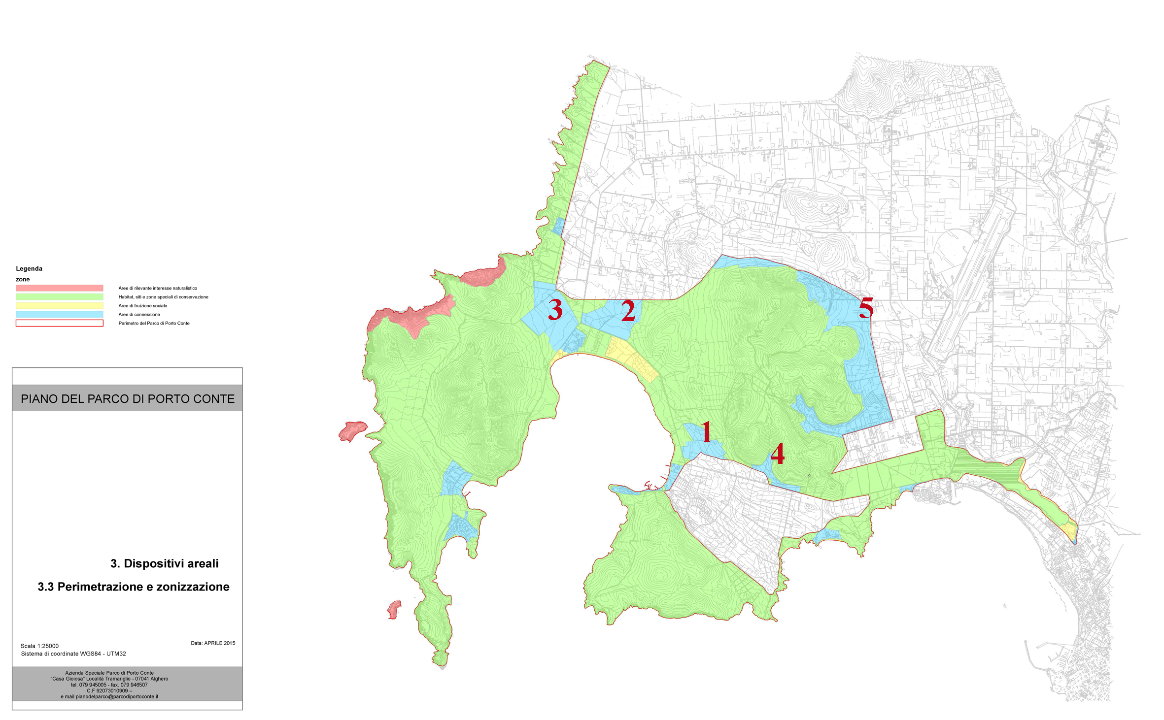 Parco naturale regionale "Porto Conte", proposta di piano del parco