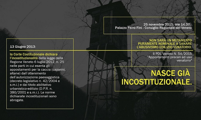 contro altane caccia