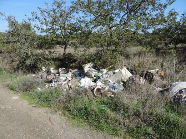 Ploaghe, Cantarisone, discarica abusiva