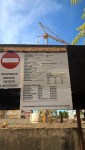 Cagliari, Via Asti, cartello “inizio&nbsp;lavori”