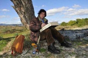 Gavino Ledda a Baddevrustana (da La Nuova Sardegna)