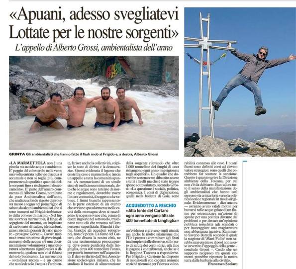 La Nazione, 6 gennaio 2016