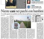 Gazzettino_2016-01-21_Mestrino parco pubblico divieto accesso&nbsp;cani