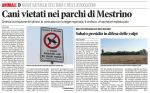 Mattino_2016-01-21_Mestrino parco vietato ai cani, Selvazzano oasi volpi&nbsp;petizione