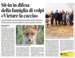 Mattino_2016-01-24_Selvazzano presidio ambientalista volpi