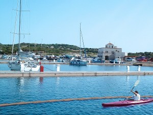 Villasimius, disinquinamento con barriere Geolana