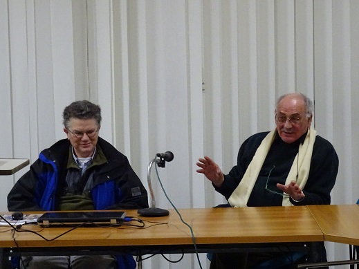 gli ornitologi Stefano Bottazzo e Aldo Tonelli