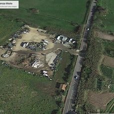 S. Teresa di Gallura, Valdigalera, immagine ecocentro (da Google Earth)