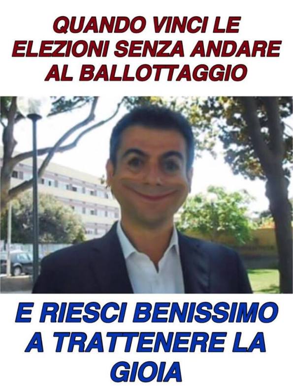 Massimo Zedda dopo la vittoria elettorale (by Intanto in Viale Trento)