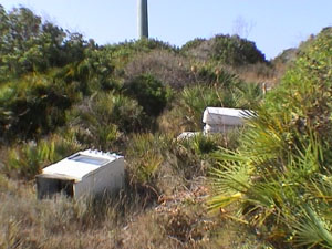 Alghero, strada vicinale S. Agostino, abbandono di rifiuti