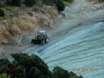 Villasimius, Porto Luna, ruspa sulla spiaggia, 18 agosto&nbsp;2016