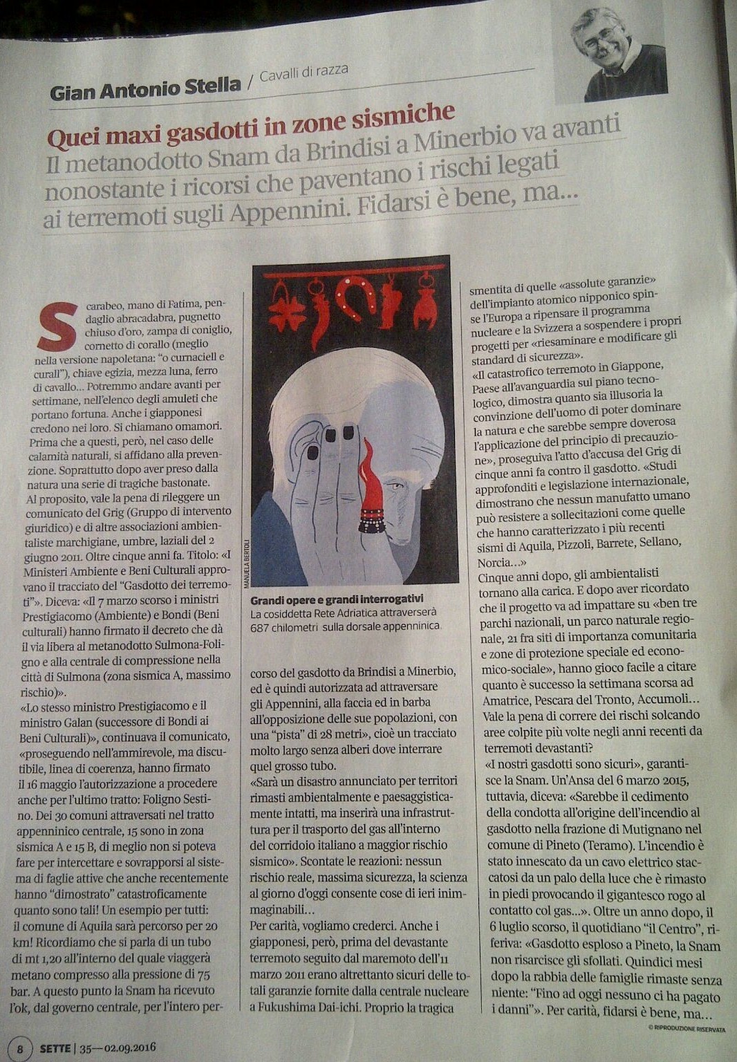 Il Corriere della Sera - Sette, 2 settembre 2016