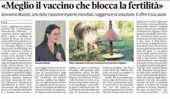 Il Mattino di Padova, 23 ottobre 2016