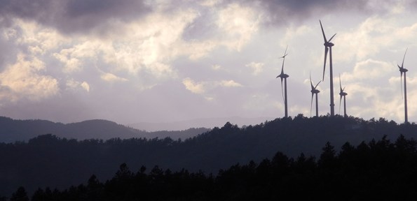 Appennino Umbro-Marchigiano, Monte dei Sospiri dopo la realizzazione della locale centrale eolica (2016)