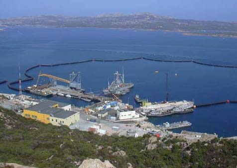 La Maddalena, S. Stefano, base militare