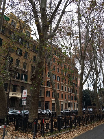 Roma, Via Gulli, giardino pubblico