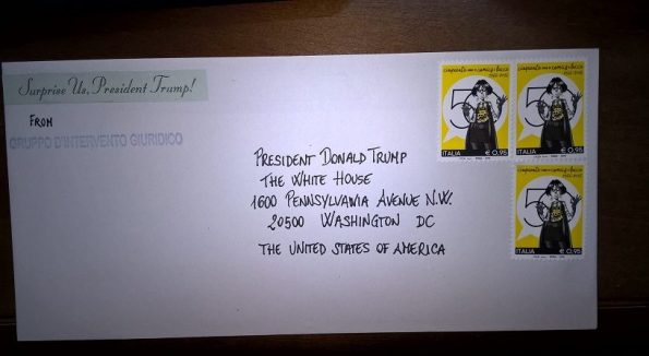 lettera GrIG al Presidente U.S.A. D. Trump