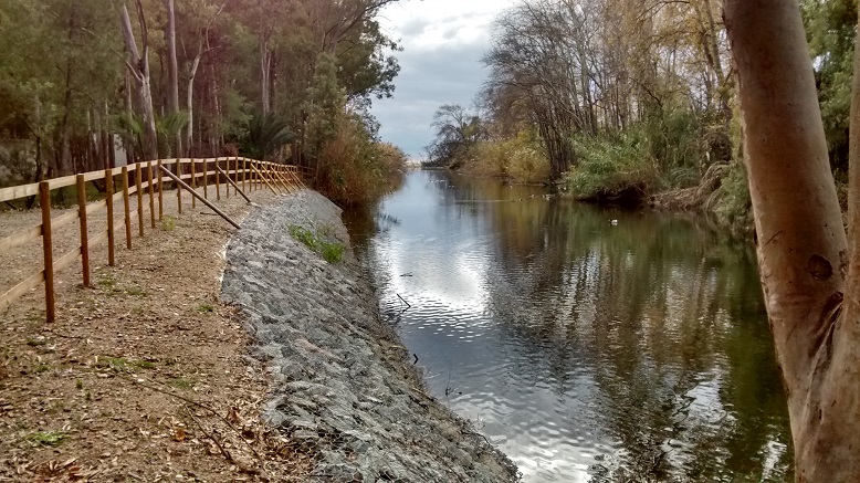 Quartu S. Elena, Rio Geremeas, lavori sponda sinistra (feb. 2017)