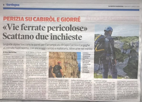 La Nuova Sardegna, 3 aprile 2018 - Copia
