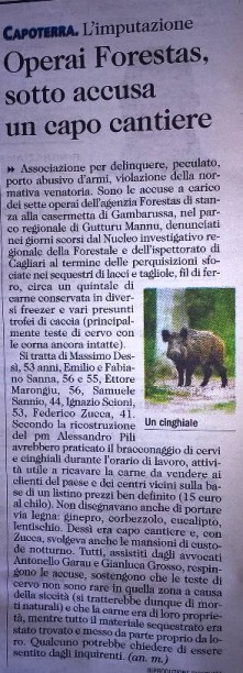 L'Unione Sarda, 21 aprile 2018