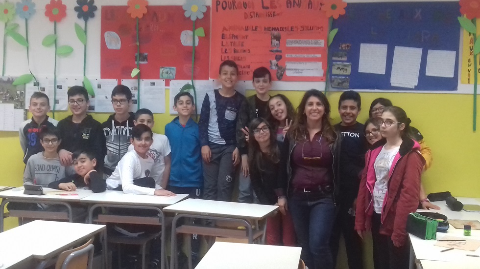 classe 1 g lavori appesi al muro progetto ambiente cavallini Giara - Copia