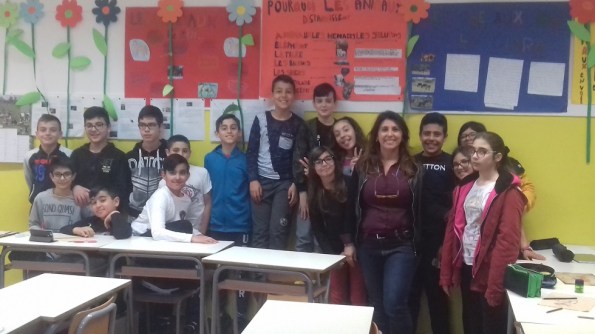 classe 1 g lavori appesi al muro progetto ambiente cavallini Giara - Copia