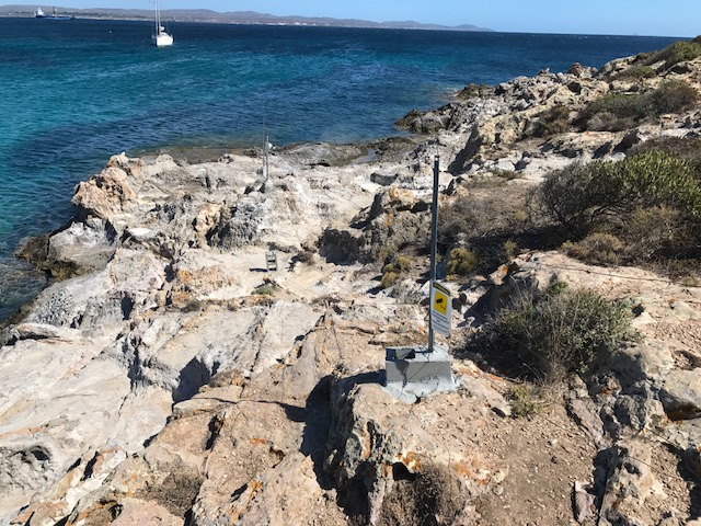 Carloforte, la Bobba, recinzione, (luglio 2018)