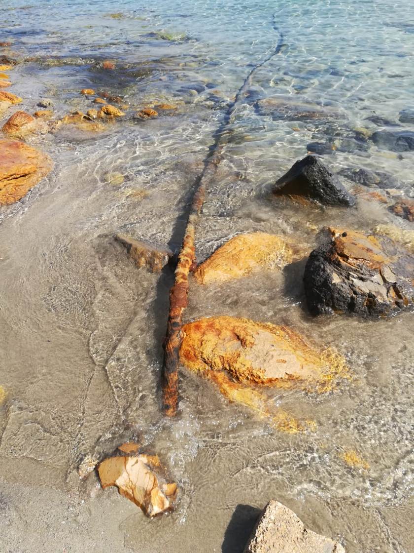 Carloforte, Girin, tubo in mare