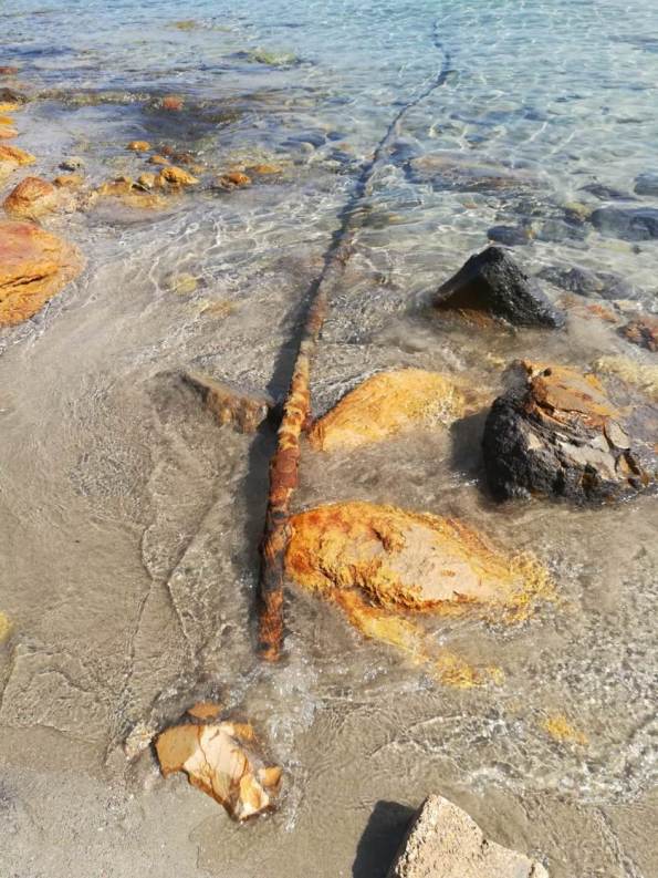 Carloforte, Girin, tubo in mare