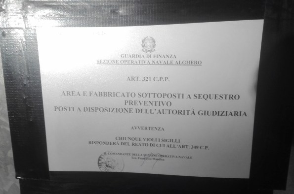 cartello sequestro penale